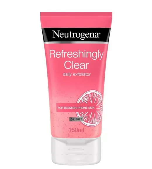 neutrogena refreshingly clear daily exfoliator 520x580