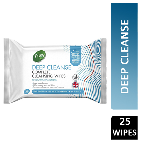 Pure Deep Cleanse Wipes 25s