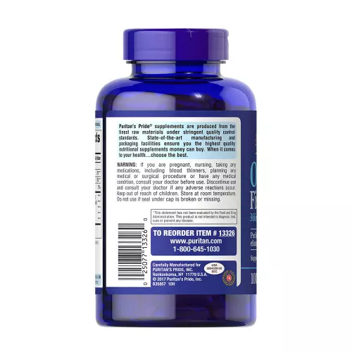 013326_Omega 3 Fish Oil 1200 mg 360 mg Active Omega 3 100 softgels